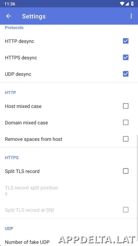ByeByeDPI скриншот 5